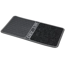 Nettoyage Et Entretien|Gifi Paillasson double fonction WET DRY noir 80x45cm