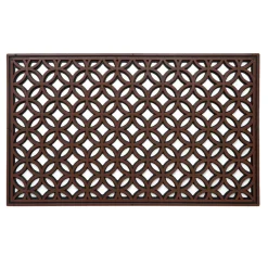 Nettoyage Et Entretien|Gifi Paillasson extérieur rosace ajourée 100% caoutchouc 75x45cm