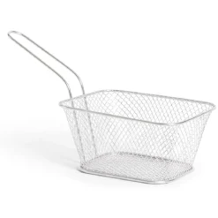 Panier à frites 23xH11,5x13,5cm acier^Gifi Discount