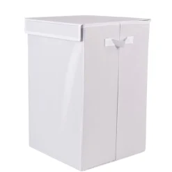 Rangement|Gifi Panier à linge blanc