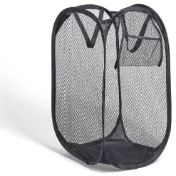 Entretien Du Linge|Gifi Panier à linge 20L pliable avec poignées 23,5x23,5x46,5cm