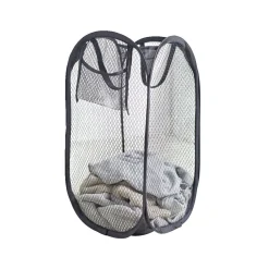 Entretien Du Linge|Gifi Panier à linge 20L pliable avec poignées 23,5x23,5x46,5cm