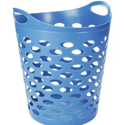 Entretien Du Linge|Gifi Panier à linge souple en plastique couleur unie 54L