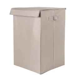 Entretien Du Linge|Gifi Panier à linge taupe
