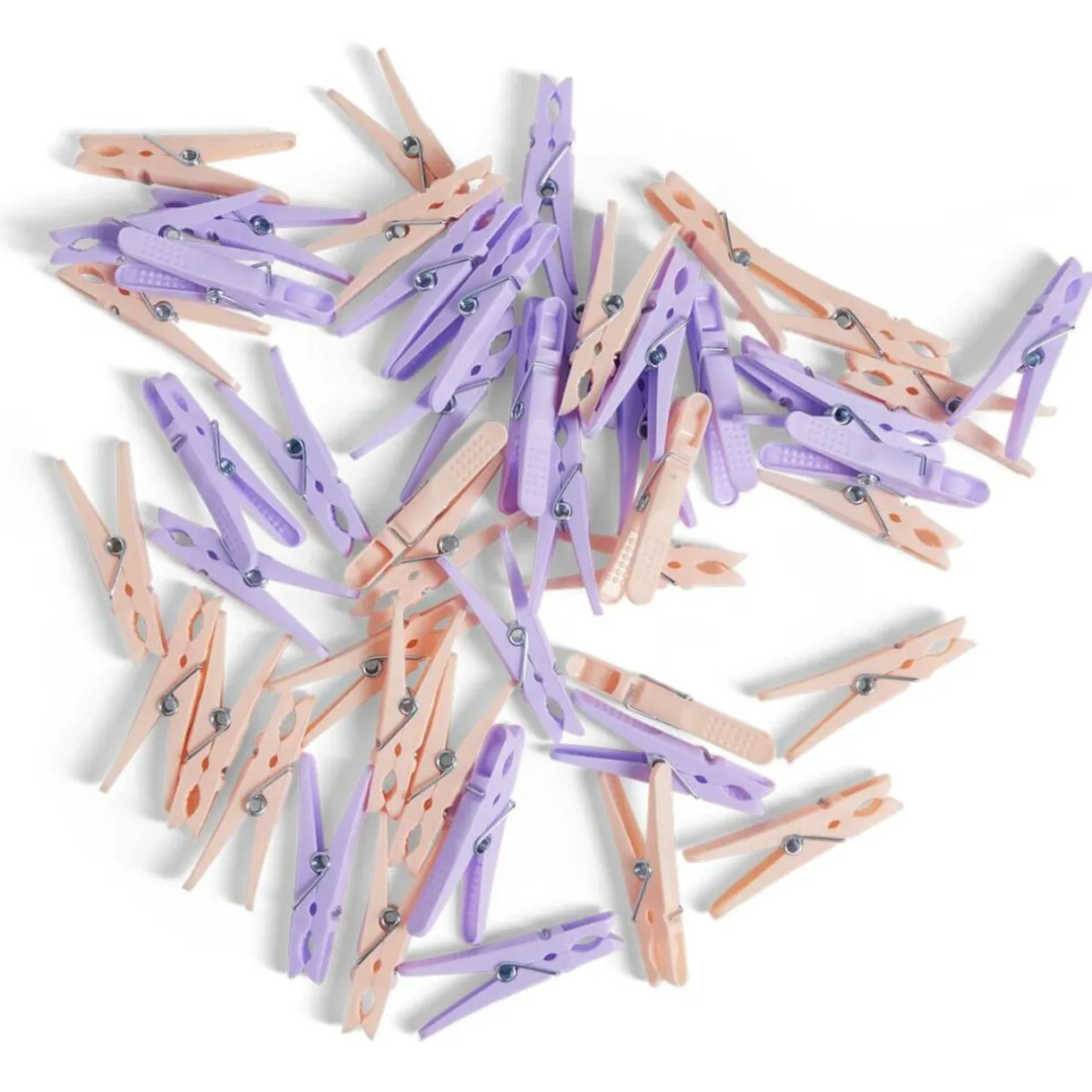 Entretien Du Linge|Gifi Panier avec 50 pinces à linge bleu - Ø20xH.17cm