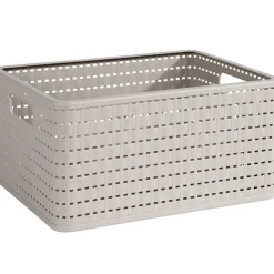 Entretien Du Linge|Gifi Panier avec poignées design rotin beige 18 L