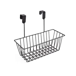 Hot Gifi Panier de rangement à suspendre en fer 28x15xH22,5cm