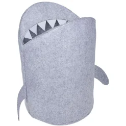 Rangement|Gifi Panier de rangement pour enfant forme requin gris
