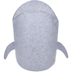 Rangement|Gifi Panier de rangement pour enfant forme requin gris