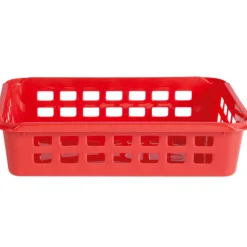 Rangement|Gifi Panier de rangement rouge