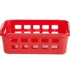 Rangement|Gifi Panier de rangement rouge