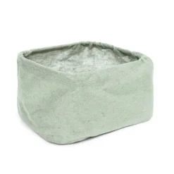 Rangement|Gifi Panier de rangement vert ou marron 17x12xH10cm - 2 modèles