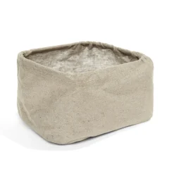 Rangement|Gifi Panier de rangement vert ou marron 17x12xH10cm - 2 modèles