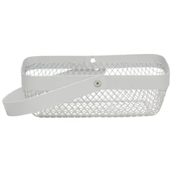 Rangement|Gifi Panier en métal noir ou blanc