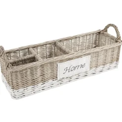 Rangement|Gifi Panier en osier naturel