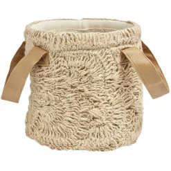 Rangement|Gifi Panier jute dentelle