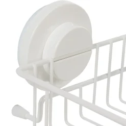 Best Gifi Panier serviteur de douche à ventouse blanc