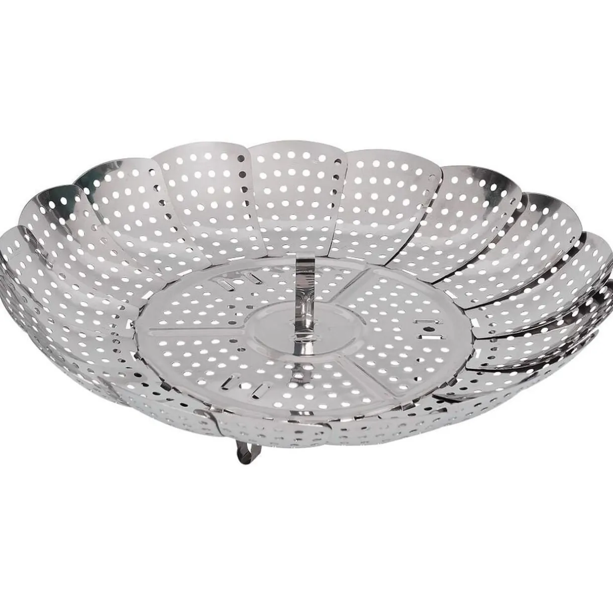 Panier vapeur réglable métal gris Ø28,5xH9,5cm^Gifi Discount