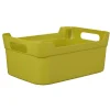 Rangement|Gifi Panière à anses empilable en plastique