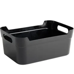 Rangement|Gifi Panière à anses empilable en plastique