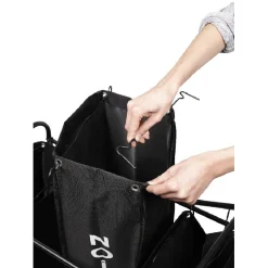 Entretien Du Linge|Gifi Panière 3 en 1 tri du linge à roulettes