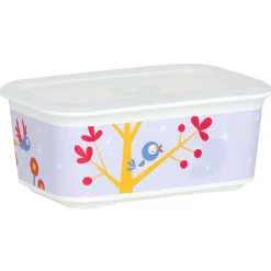 Rangement|Gifi Panière 1,5 L motif arbre et oiseaux