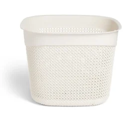 Entretien Du Linge|Gifi Panière à linge carrée 36L 41,5xH32x41,5cm plastique blanc