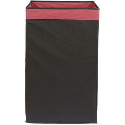 Entretien Du Linge|Gifi Panière à linge noir et rose