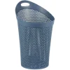 Entretien Du Linge|Gifi Panière à linge ovale avec poignée bleue 100 L