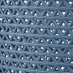 Entretien Du Linge|Gifi Panière à linge ovale avec poignée bleue 100 L