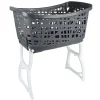 Entretien Du Linge|Gifi Panière à linge sur pieds et roulettes
