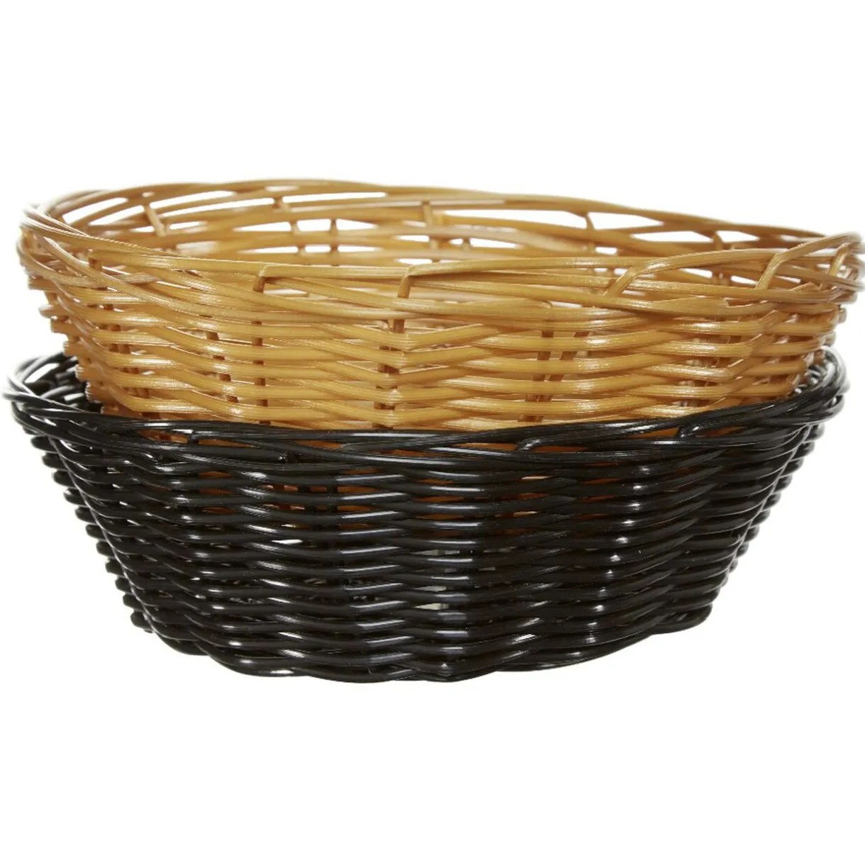 Panière à pain noire et beige x2^Gifi Online