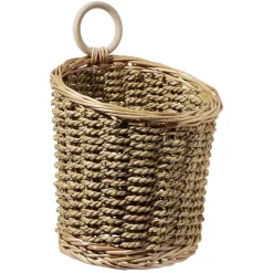 Rangement|Gifi Panière à suspendre osier marron