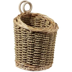 Rangement|Gifi Panière à suspendre osier marron