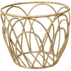 Rangement|Gifi Panière ajouré en bambou Ø30 cm