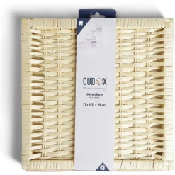 Rangement|Gifi Panière bimatière Box Cube 31xH31x29cm