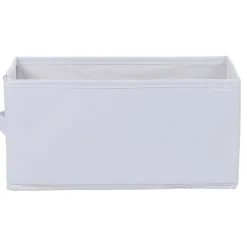Rangement|Gifi Panière blanche rectangulaire Box Cube
