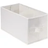 Rangement|Gifi Panière Box Cube 15x31x15cm blanc