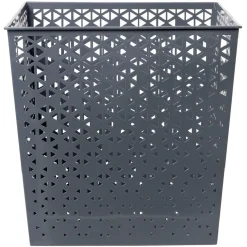 Rangement|Gifi Panière Box Cube 30x30x30cm métal perforé - 3 coloris