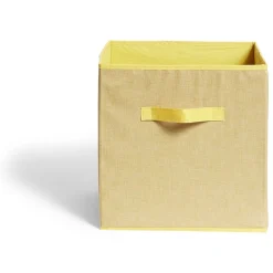 Rangement|Gifi Panière Box Cube 31x29x31cm multicolore