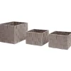 Rangement|Gifi Panière déco taupe X3
