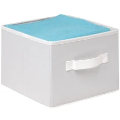 Rangement|Gifi Panière de rangement blanche