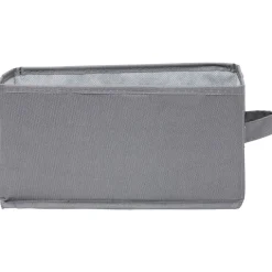 Rangement|Gifi Panière de rangement Box Cube gris 29x15xH15cm