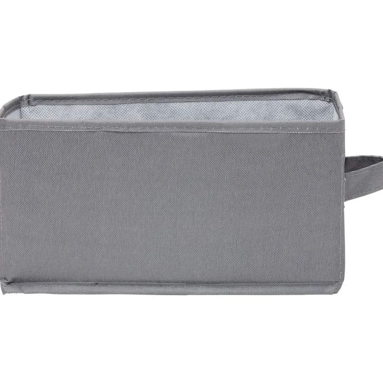 Rangement|Gifi Panière de rangement Box Cube gris 29x15xH15cm