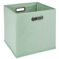 Rangement|Gifi Panière de rangement carrée poignée métallique x2