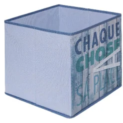 Rangement|Gifi Panière de rangement chaque chose à sa place