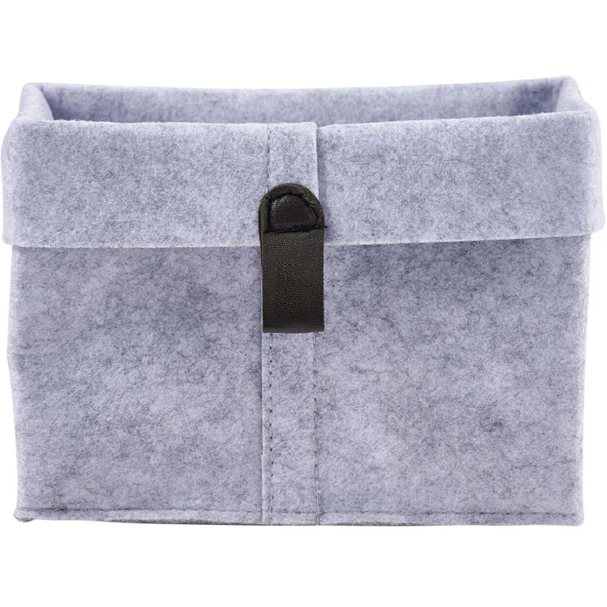 Rangement|Gifi Panière de rangement feutrine gris 19x13xH18cm
