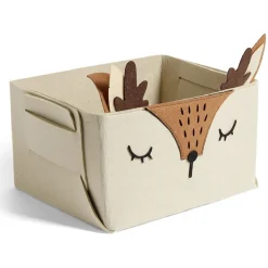 Rangement|Gifi Panière de rangement pour enfant motif animal feutrine 4 modèles