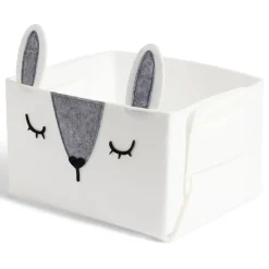 Rangement|Gifi Panière de rangement pour enfant motif animal feutrine 4 modèles