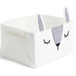Rangement|Gifi Panière de rangement pour enfant motif animal feutrine 4 modèles